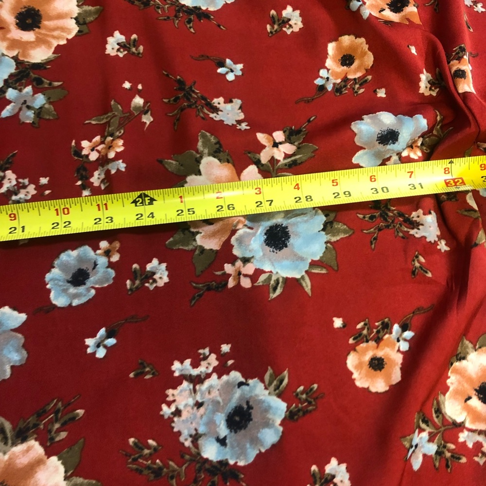 Women floral Xhilaration duster sz sm - Picture 5 of 6